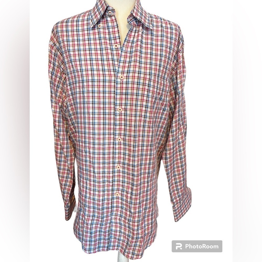 Peter Millar Button Cotton Shirt M